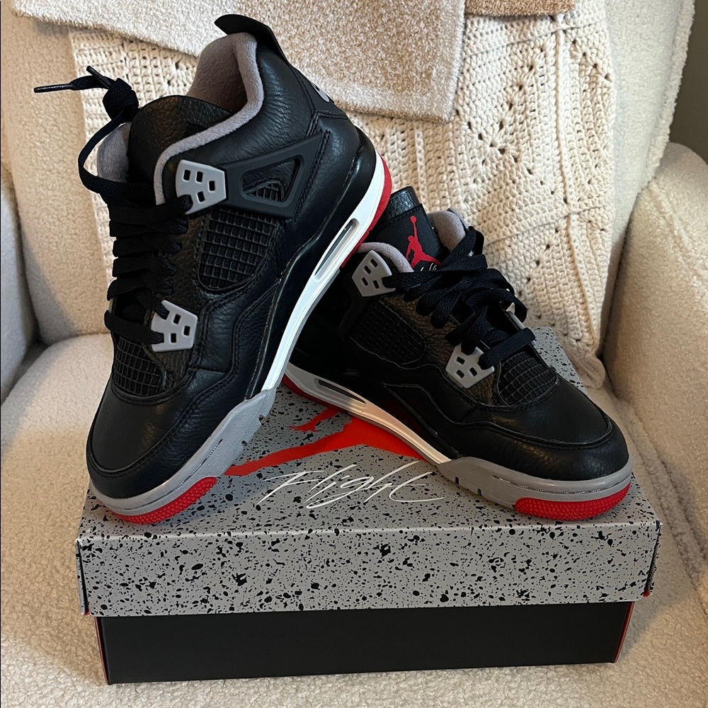 Jordan Kids Sneakers - Black and Red